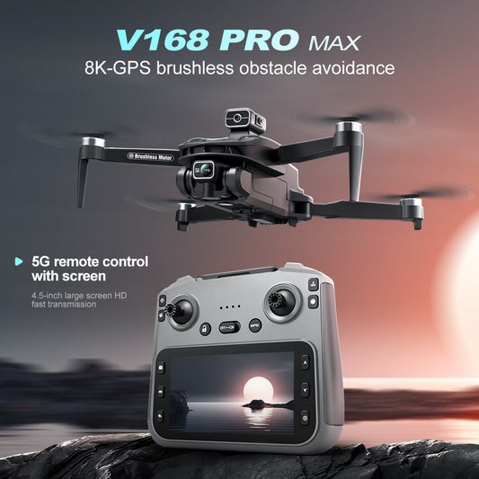 New upgraded V168 Pro Max drone