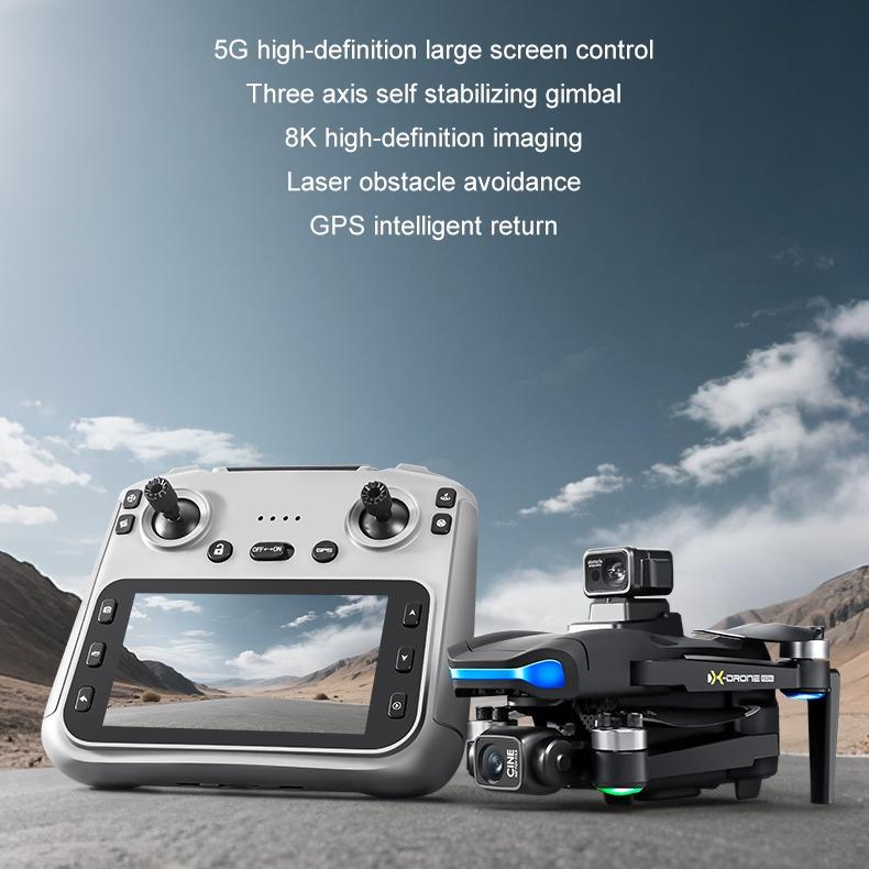 2026- V06S latest three-axis gimbal GPS drone