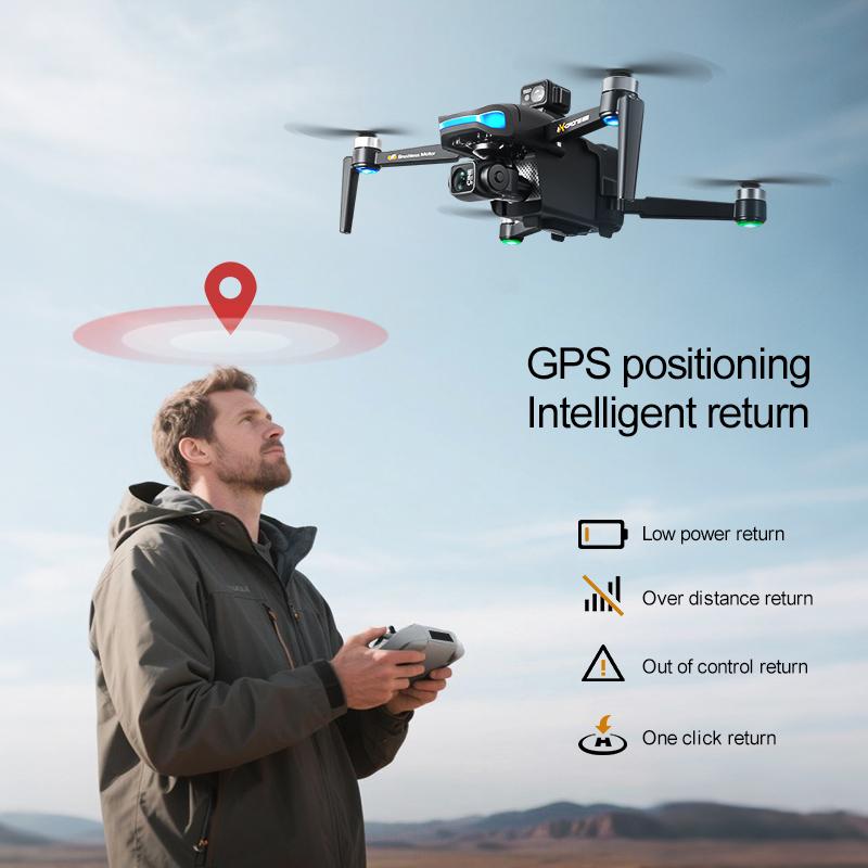 2026- V06S latest three-axis gimbal GPS drone