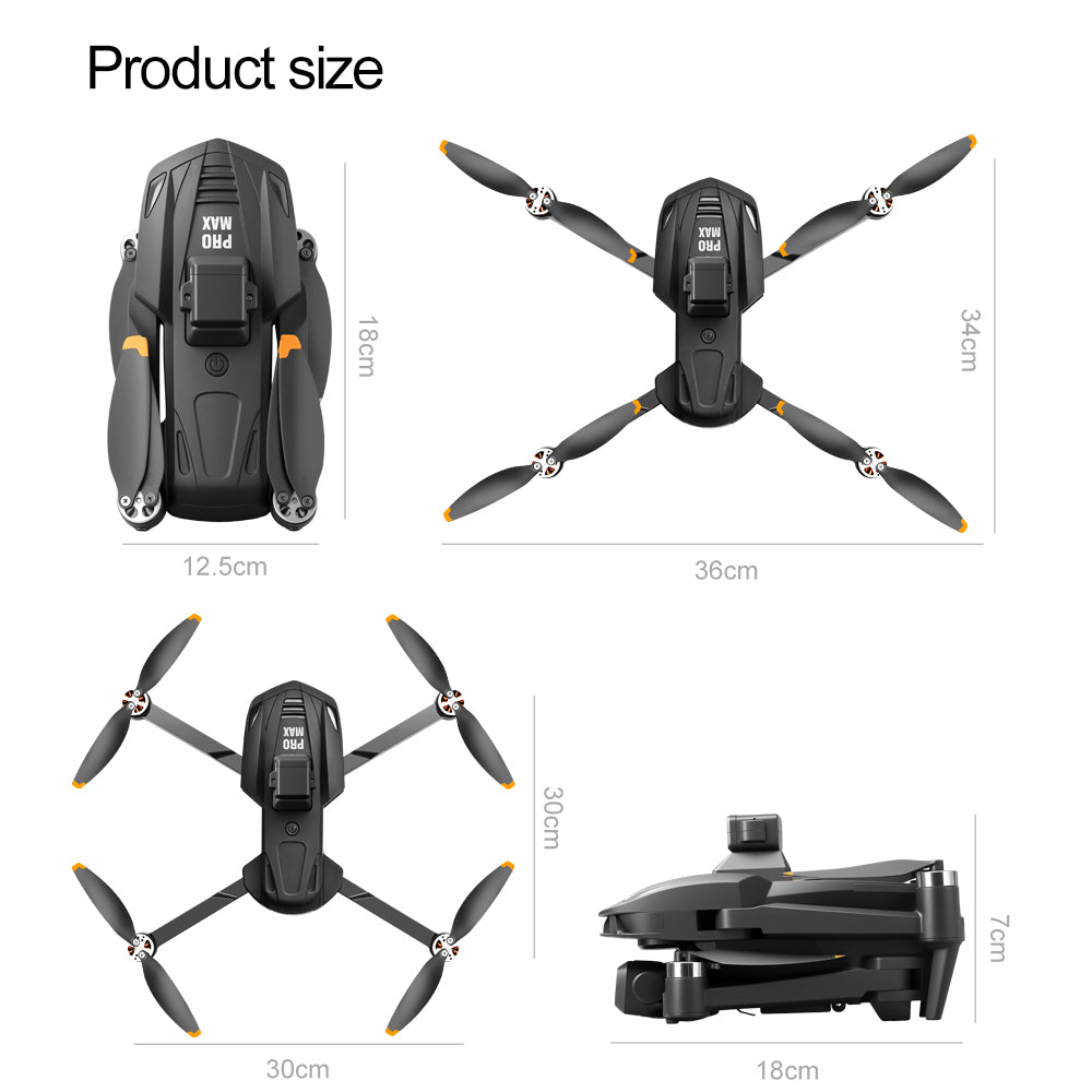 Portable UAV-V168 PRO MAX